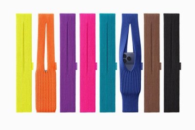 iPhone Pocket, acessório de até US$ 230 (cerca de R$ 1.200) para o celular da Apple  -  (crédito: Divulgação/Apple)