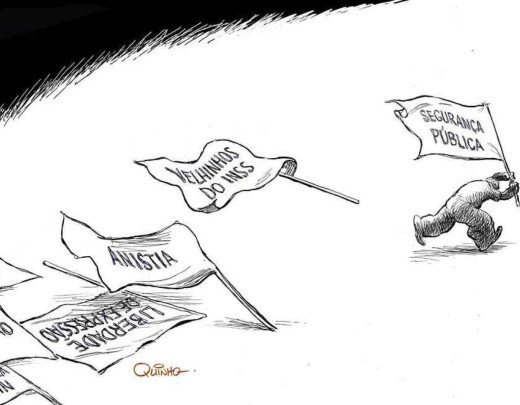 Segurança publica -  (crédito: Quinho )