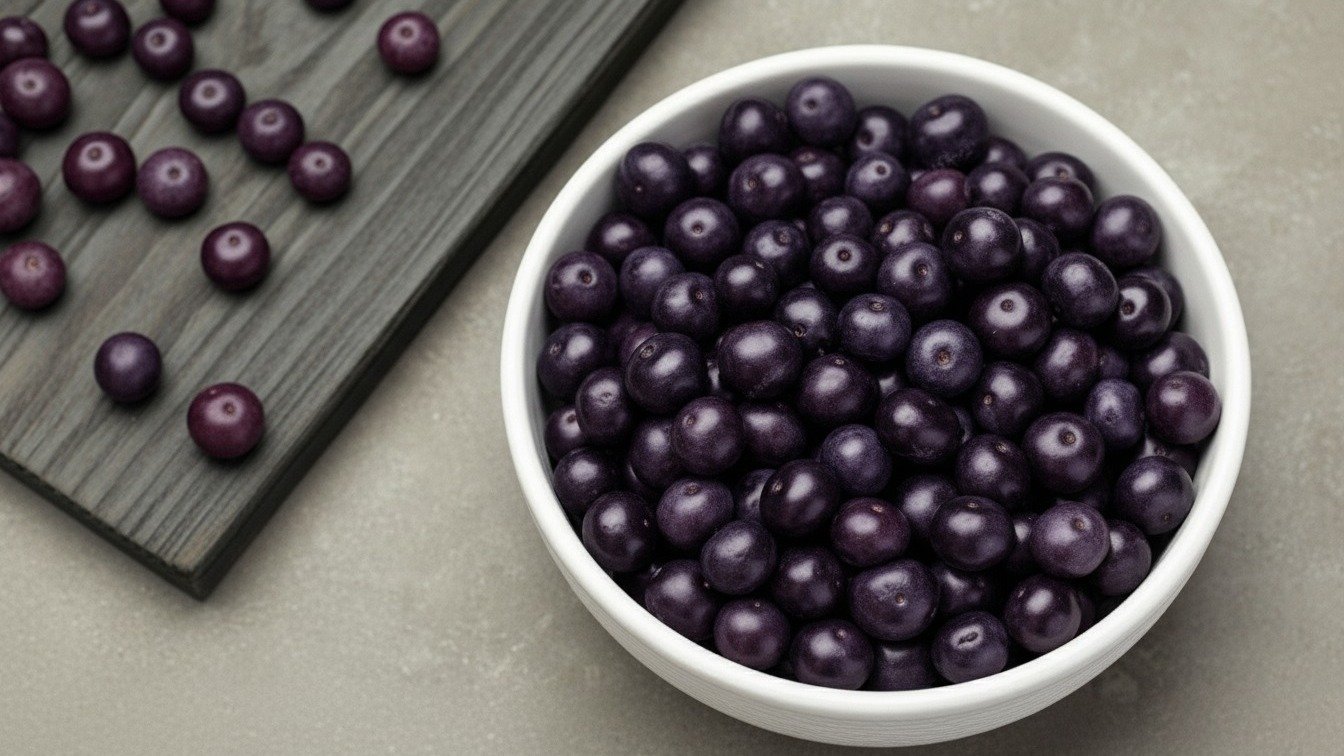 Fruta amazônica açaí é muito consumida em todo Brasil  -  (crédito: Estado de Minas)