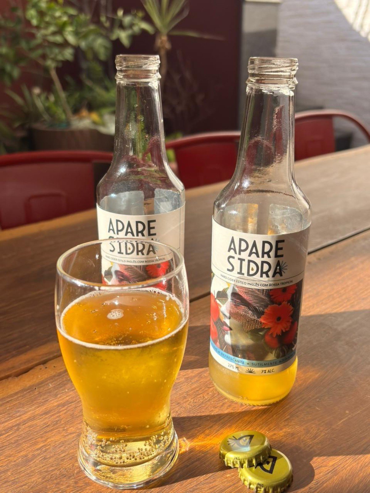 Aparesidra segue o método inglês tradicional de preparo da sidra, mas com maçãs brasileiras