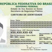 Estudo aponta que nova Carteira Nacional de Identidade é mais segura contra fraudes financeiras - Reprodução/Governo Federal