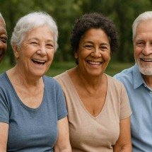 Envelhecer é destino comum: do Enem ao futuro da sociedade do Brasil - Imagem gerada por inteligência artificial/Acervo Estado de Minas