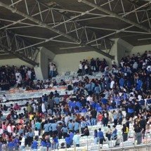 Aula de inteligência artificial no Mineirão começa com pancadaria - Leandro Couri/EM/D.A. Press