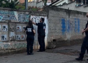 Policiais prenderam, no cumprimento de mandados, 87 pessoas só na manhã desta quarta-feira -  (crédito: PCMG)