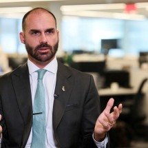 Eduardo Bolsonaro sobre nova conversa de Trump e Lula: 'Otimismo' -  Reuters/Folhapress