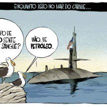 Enquanto isso no mar do Caribe...