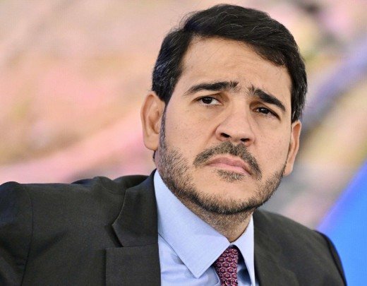 Jorge Messias, advogado-geral da União, foi ao STF nesta quinta-feira (27/8) para se reunir com o presidente da Corte -  (crédito: Evaristo Sa / AFP)