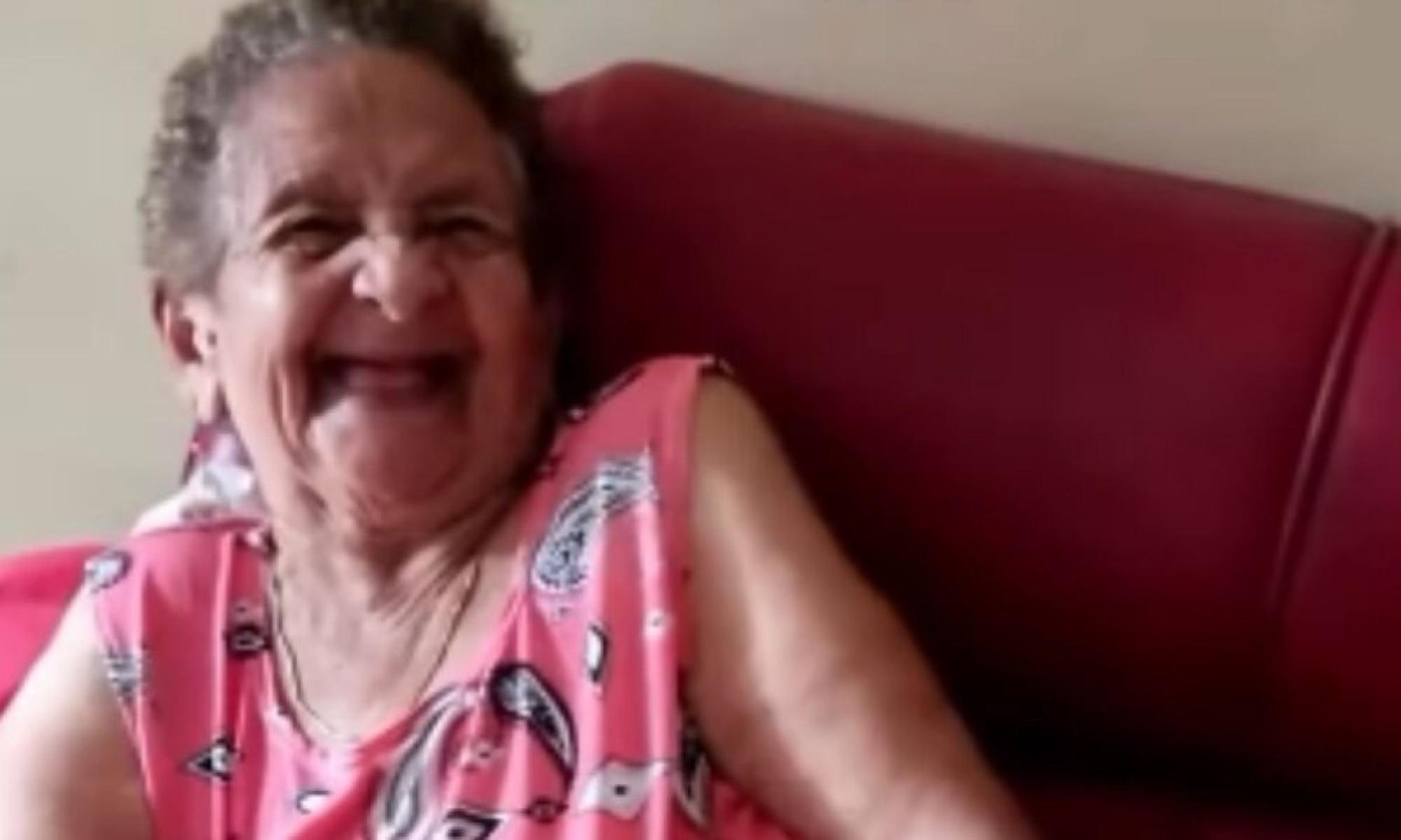 Vídeo: neto recria gesto da infância e surpreende avó com Alzheimer em visita - Tupi