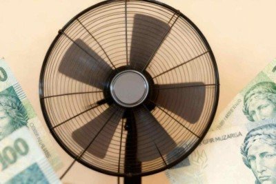 Quanto aumenta na conta de luz ao usar ventilador todo dia? -  (crédito: Tupi)