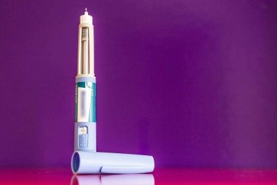 Injeção de medicamento emagrecedor, que contém o princípio ativo semaglutida, usado para tratar o diabetes tipo 2 e auxiliar na perda de peso -  (crédito: Pedro Affonso/Folhapress)