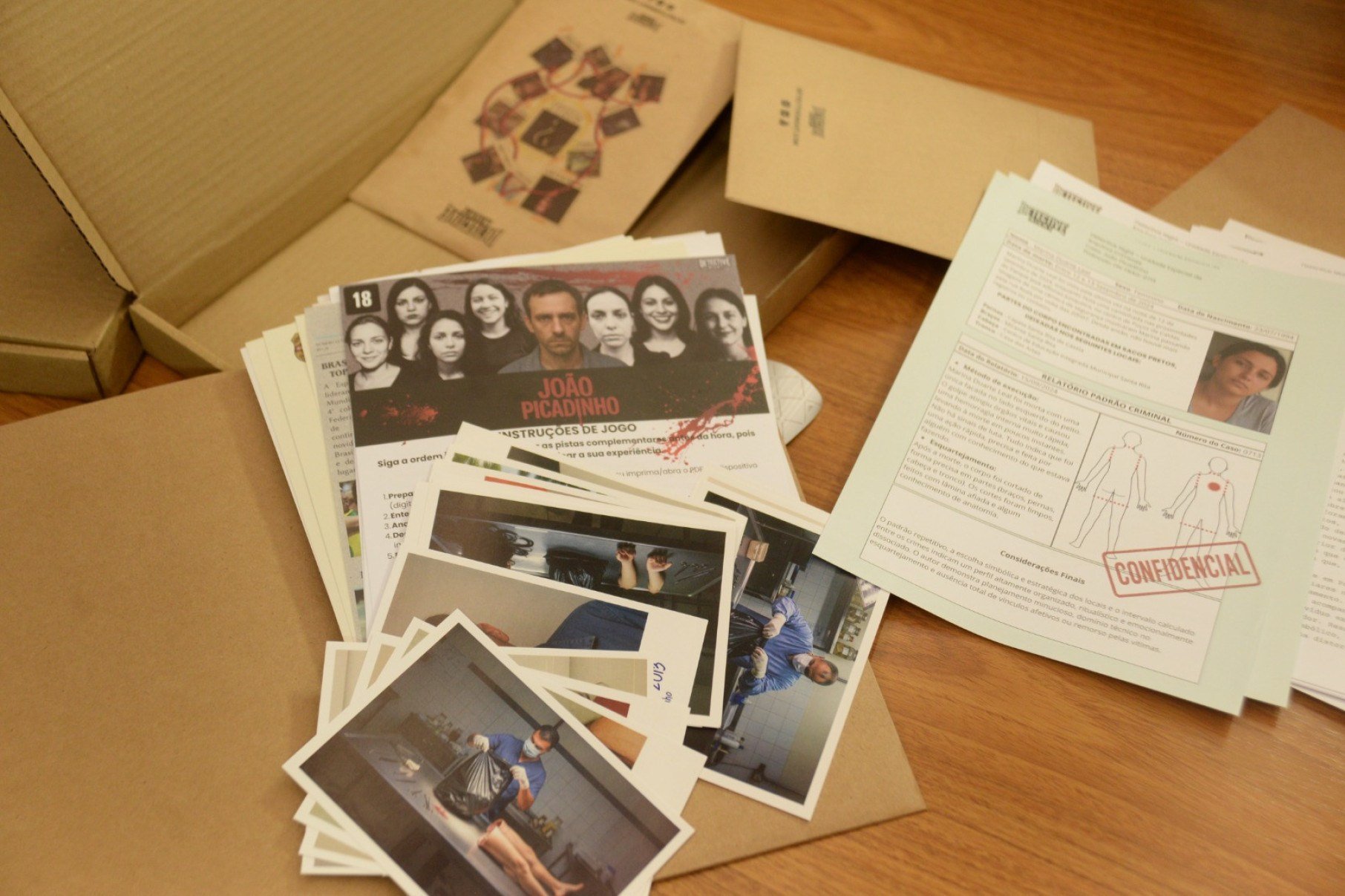 Criado em BH, Detective Night se destaca por transformar jogadores em investigadores. A dupla por tr&aacute;s do projeto comenta as ideias e inova&ccedil;&otilde;es que moldam cada novo caso