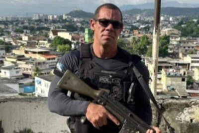 O policial civil Rodrigo Nascimento foi baleado com tiros de fuzil e estava internado h&aacute; quase um m&ecirc;s -  (crédito: Reprodu&ccedil;&atilde;o/Redes sociais)