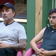 Produção conversa com Dudu e Fabiano sobre suspeita de doping  -  (crédito: Reprodução / Record)