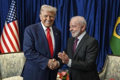 Recuo de Trump em parte do tarifaço vira ativo de Lula nas redes, mostra pesquisa -  (crédito: Platobr Politica)