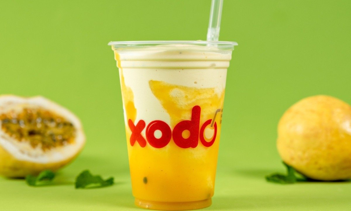 Milkshake de maracuj&aacute; do Xod&oacute;