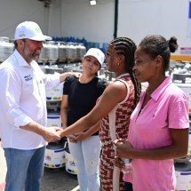 Com ministro de Lula em BH, governo dá início ao programa Gás do Povo - Leandro Couri/EM/D.A. Press