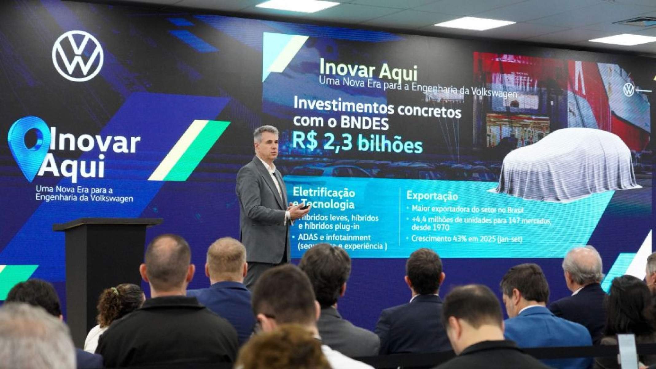 Volkswagen capta R$ 2,3 bilhões do BNDES com apoio da Macke - DINO