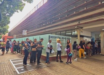 Sem chuva, atendimento no João XXIII segue normal nesta segunda -  (crédito: Jair Amaral/EM/D.A Press)