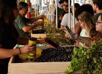 Jabuticaba é estrela da festa que tradicionalmente atrai multidões à cidade histórica de Sabará
 -  (crédito: Túlio Santos/EM/D.A Press)