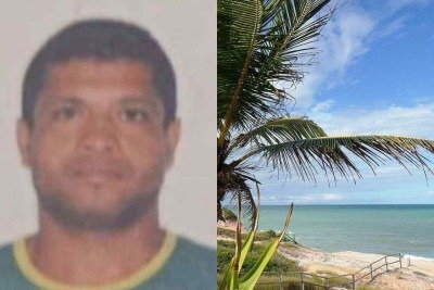Turista mineiro morre afogado em praia da Bahia
 -  (crédito: Reprodução/Redes sociais)