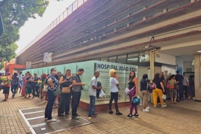 Sem chuva, atendimento no João XXIII segue normal nesta segunda -  (crédito: Jair Amaral/EM/D.A Press)