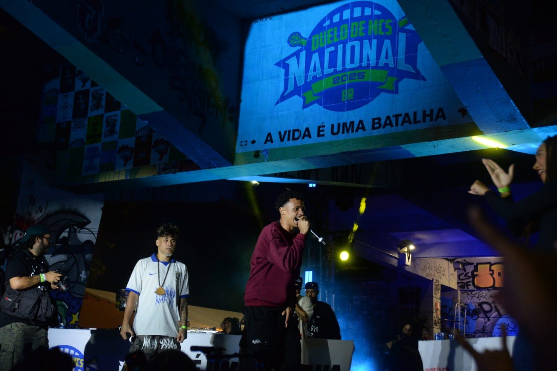 Edição 2025 do Duelo de MCs Nacional teve o baiano Japa como vencedor; a vice ficou com o paulista Barretos