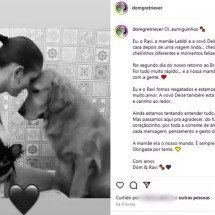 Brasileira leva cachorro pra conhecer neve e acaba morrendo na nevasca - Reprodução/Instagram