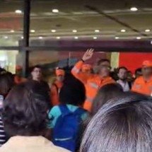 Vídeo: prédio da Cidade Administrativa é evacuado por alarme de incêndio - Imagem cedida ao Estado de Minas