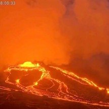 Após ficar 12 mil anos adormecido, vulcão volta a entrar em erupção na Etiópia - Reproduc?a?o/TV Globo