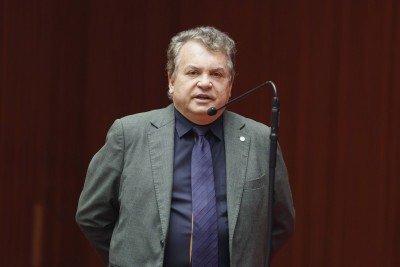 Alencar da Silveira Jr. anunciou, em plenário, que deixa a Assembleia nesta semana para assumir vaga no Tribunal de Contas do Estado (TCE-MG)
 -  (crédito: Alexandre Netto/ALMG)