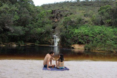 Desfrute da Prainha no Parque Estadual do Ibitipoca, destino repleto de paisagens belíssimas -  (crédito:  MARDEN COUTO/TURISMO DE MINAS)