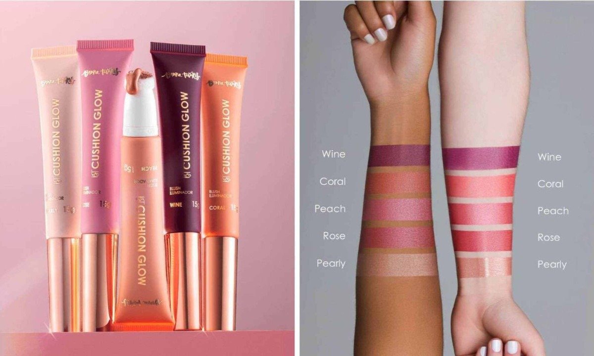 Cores do BT Cushion Glow