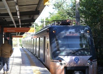 Estacão Santa Efigenia, em Belo Horizonte -  (crédito:  Leandro Couri/EM/DA. Press)