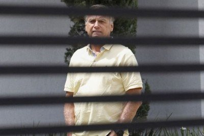 Bolsonaro é o nono ex-presidente do Brasil a ser preso -  (crédito: AFP)