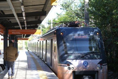 Estacão Santa Efigenia, em Belo Horizonte -  (crédito:  Leandro Couri/EM/DA. Press)