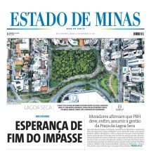 Capa impressa do Estado de Minas de 29/11/2025 -  jwilsoncarvalho.mg