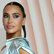 Kim Kardashian descobre que está com atividade cerebral reduzida - BERTRAND GUAY/AFP