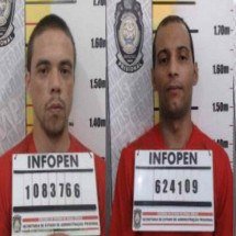 Três fugitivos da Penitenciária de Formiga (MG) são capturados - Sejusp/Divulga&ccedil;&atilde;o 