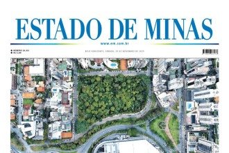 Capa impressa do Estado de Minas de 29/11/2025