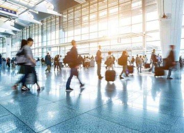 Aeroportos estão virando símbolo de estamos em trânsito e somos observados o tempo todo
 -  (crédito: PIXABAY/REPRODUÇÃO)