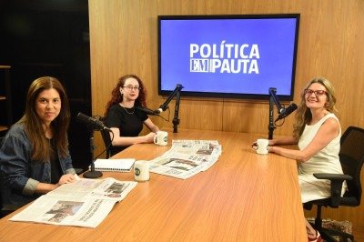 Podcast Política EM Pauta com as repórteres Alessandra Mello, Mariana Costa e Sílvia Pires
       -  (crédito: Gladyston Rodrigues/EM/D.A Press)
