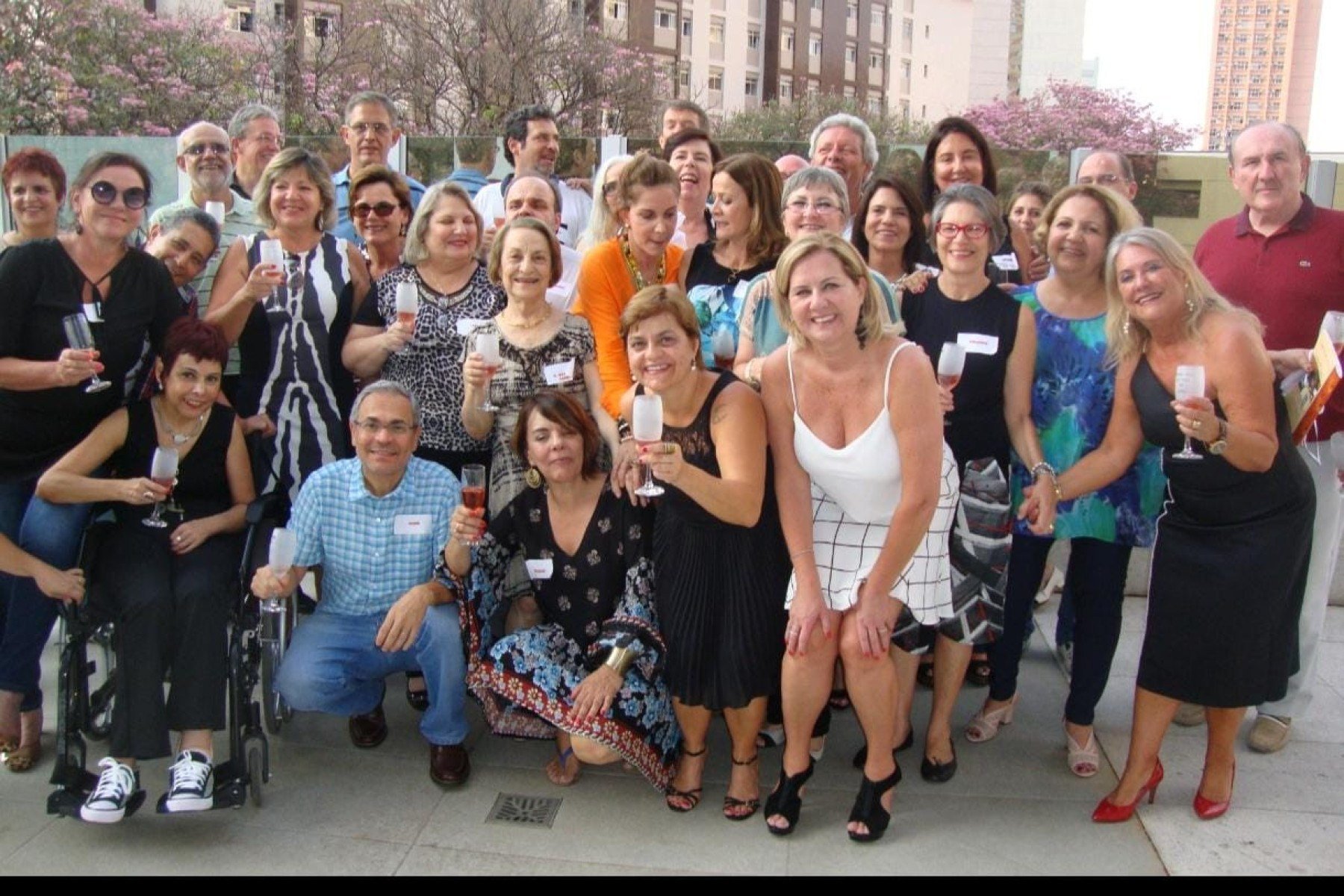 Grupo se reuniu quando comemorou 50 anos