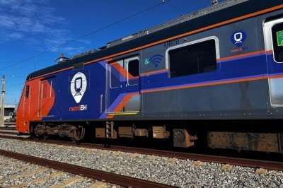 Metrô BH confirmou acidente de trabalho neste sábado (29/11) -  (crédito: Metrô BH)