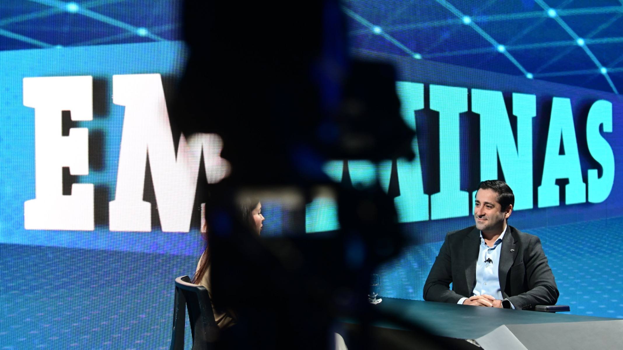 Negresiolo, CEO da ArcelorMittal Aços Longos LATAM, no estúdio do EM Minas