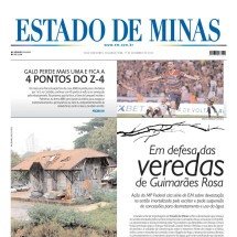 CONFIRA A CAPA DO ESTADO DE MINAS DO DIA 01/12/2025 - Capa do Estado de Minas