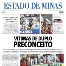 Estado de Minas -  (crédito: Capa do Estado de Minas)