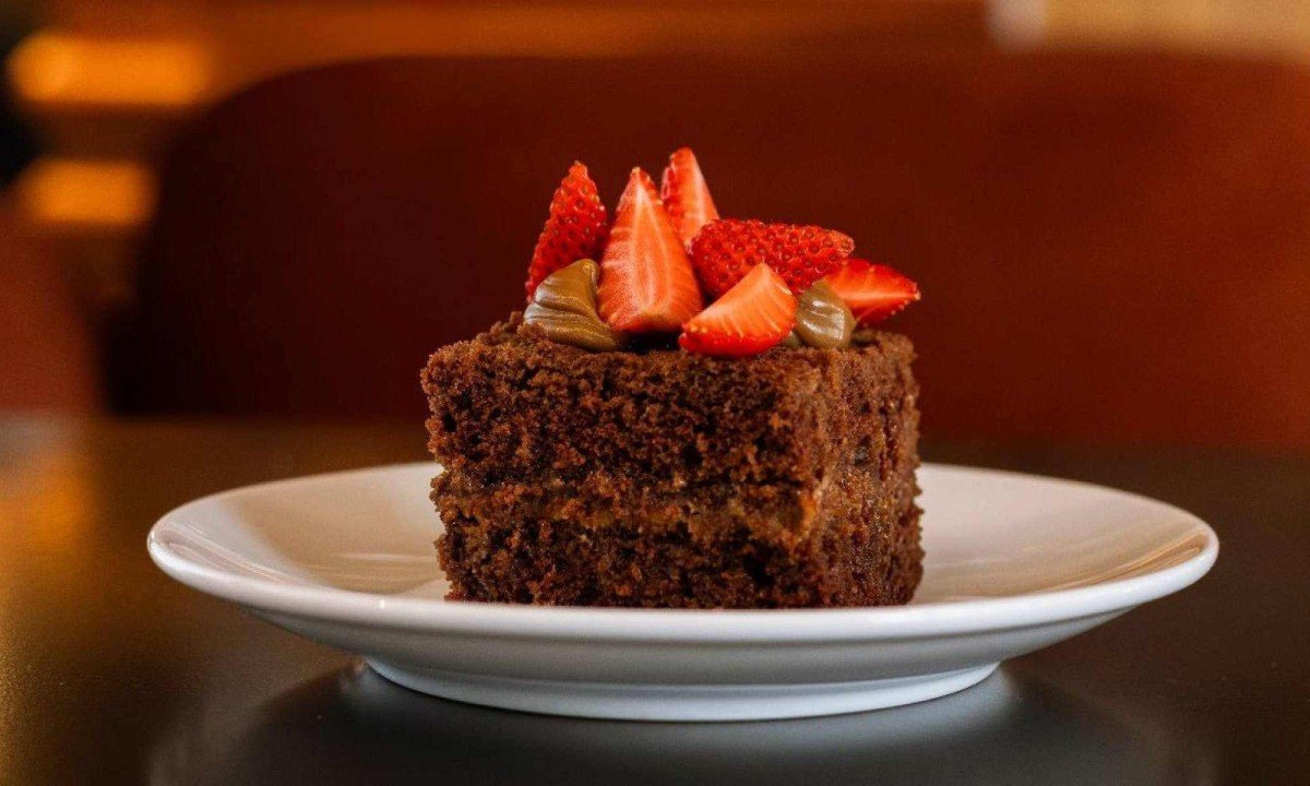 Bolo de festa conta com um toque de mate couro