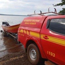 Bombeiros buscam adolescente que se afogou no Rio Grande (MG) - CBMMG