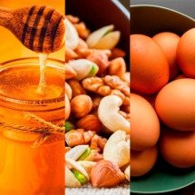 Alimentos que combatem a fadiga e repõem a energia - Montagem Flipar