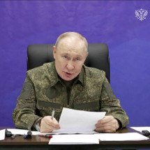 Putin anuncia maior vitória militar em quase 2 anos na Ucrânia - Serviço Presidencial de Imprensa da Rússia/AFP